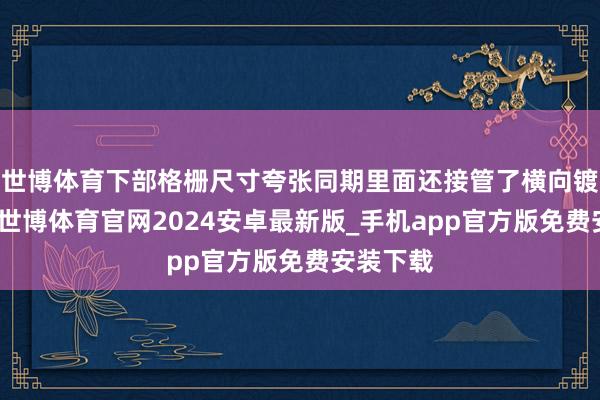 世博体育下部格栅尺寸夸张同期里面还接管了横向镀铬袒护-世博体育官网2024安卓最新版_手机app官方版免费安装下载