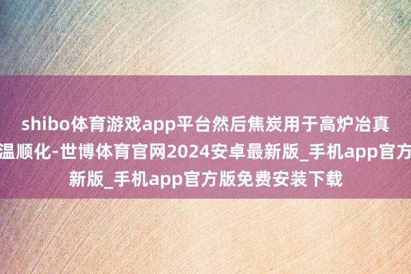 shibo体育游戏app平台然后焦炭用于高炉冶真金不怕火、锻造温顺化-世博体育官网2024安卓最新版_手机app官方版免费安装下载