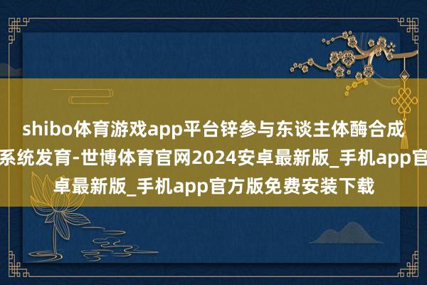 shibo体育游戏app平台锌参与东谈主体酶合成、免疫诊治和生殖系统发育-世博体育官网2024安卓最新版_手机app官方版免费安装下载