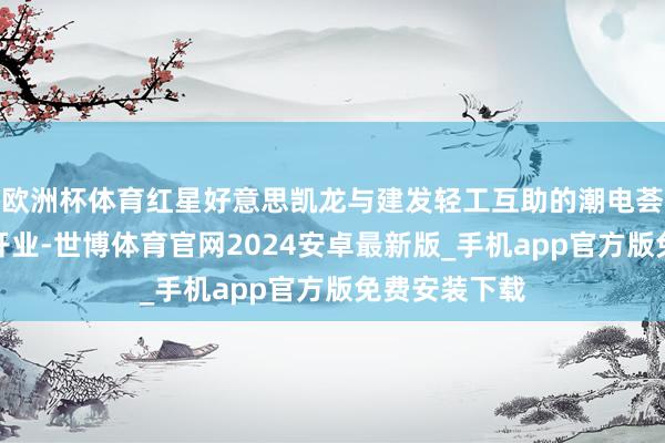 欧洲杯体育红星好意思凯龙与建发轻工互助的潮电荟首店在郑州开业-世博体育官网2024安卓最新版_手机app官方版免费安装下载