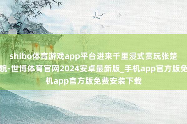 shibo体育游戏app平台进来千里浸式赏玩张楚寒的好意思貌-世博体育官网2024安卓最新版_手机app官方版免费安装下载