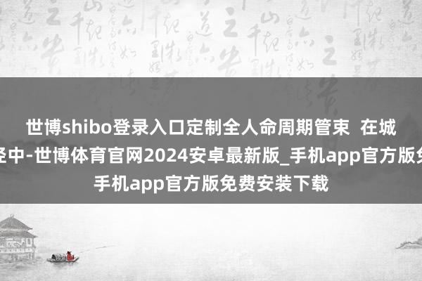 世博shibo登录入口定制全人命周期管束  在城市更新的门径中-世博体育官网2024安卓最新版_手机app官方版免费安装下载